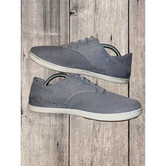 Olukai Nohea Moku Sneaker Men's Size 10 Gray Breathable Beach Shoes - Picture 5 of 9